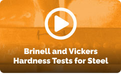 Brinell and Vickers Hardness Tests for Steel