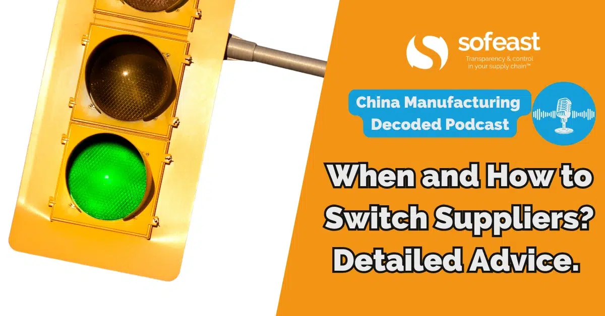 When and How to Switch Suppliers Detailed Advice.