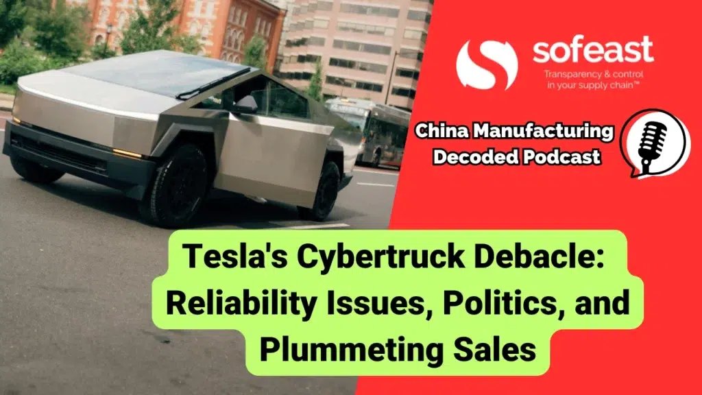 Tesla’s Cybertruck Debacle: Reliability, Politics, & Plummeting Sales [Podcast]