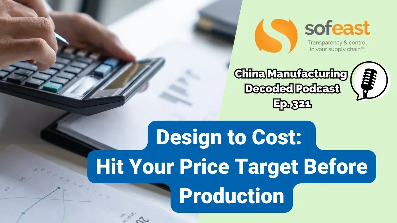 Design to Cost Hit Your Price Target Before Production
