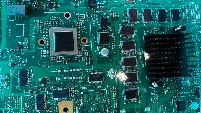 huawei server motherboard with disguised chips to protect IP huawei server motherboard with disguised chips to protect IP